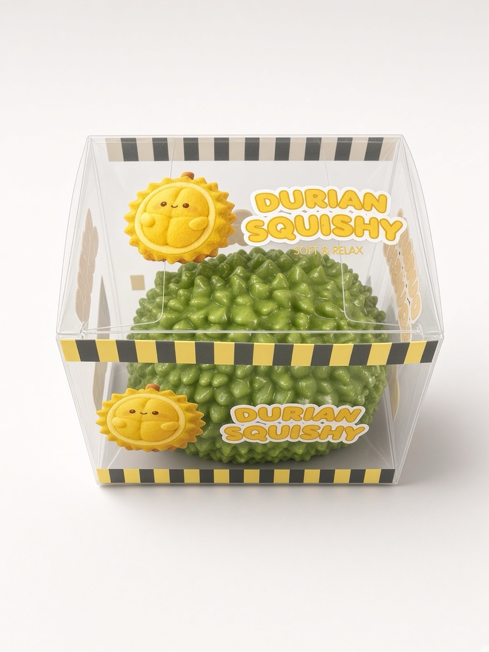 Viral Crunchy Durian Squishy Toy - New